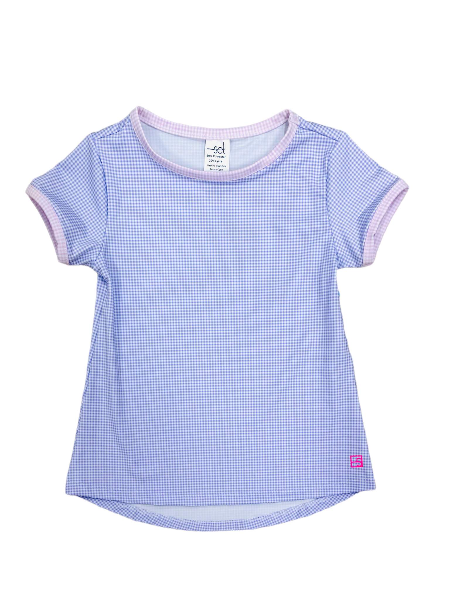 Set Athleisure Lavender Mini Gingham Bridget T