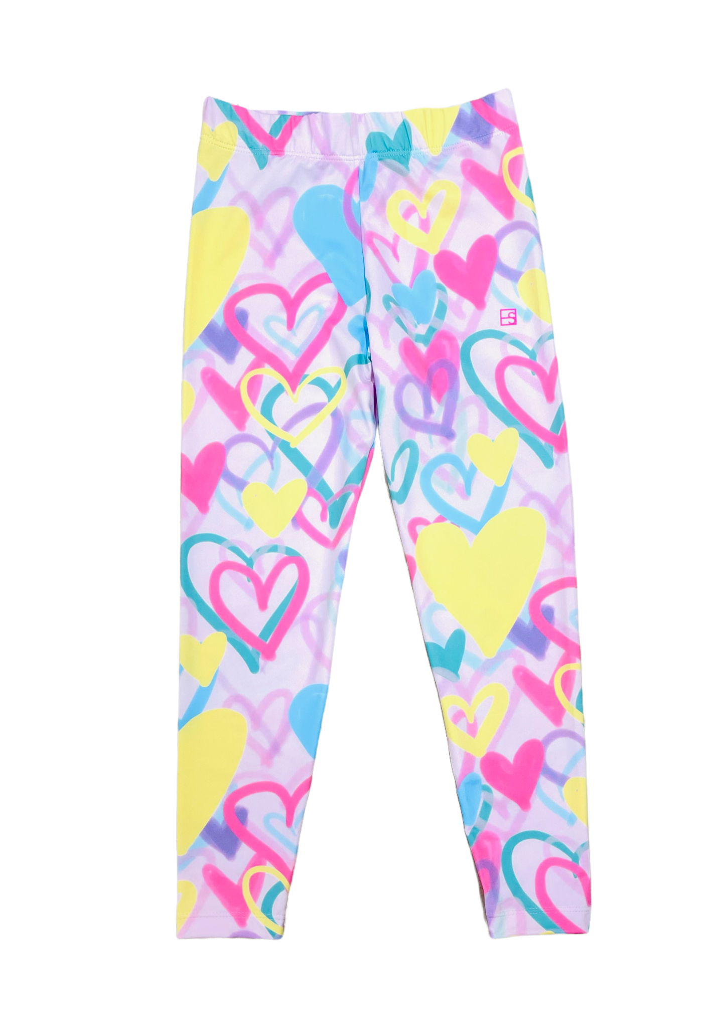 Set Athleisure Heart Print Lucy Legging