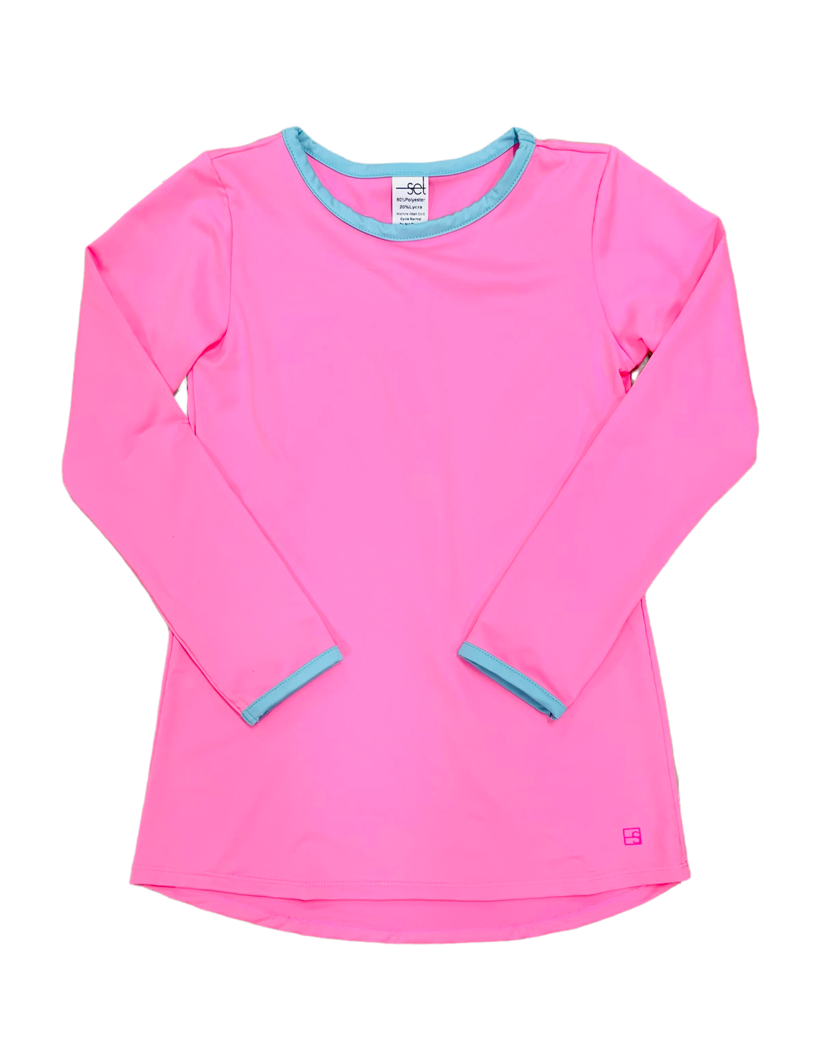 Set Athleisure Pink/Mint Lindsay Long T