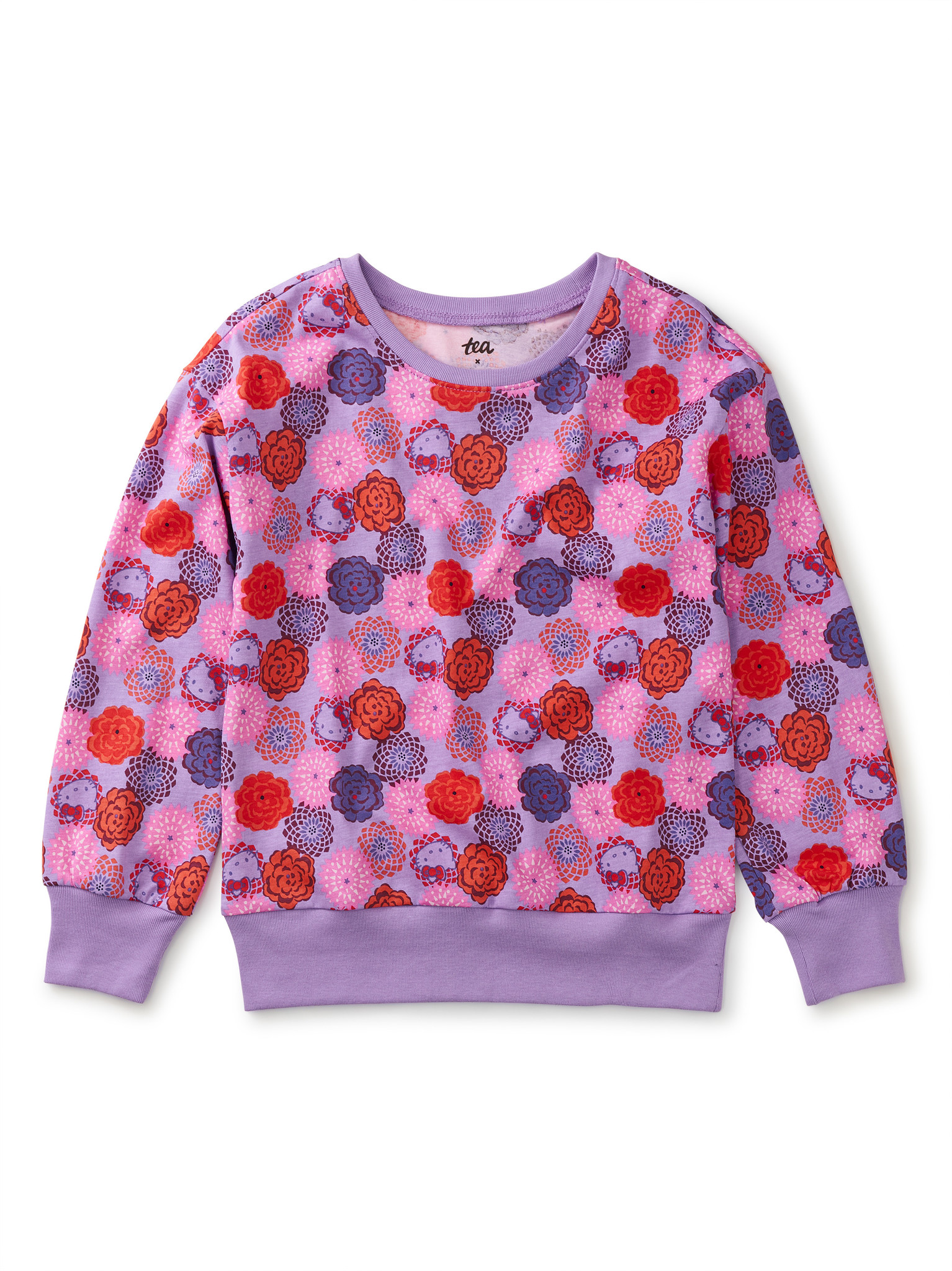 Tea Collection Floral Hello Kitty Tunic Top