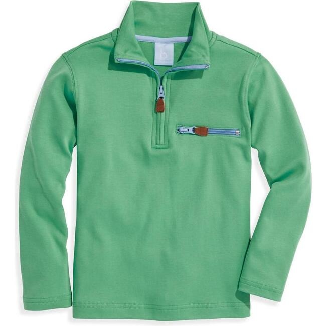 bella bliss Green Pima Half Zip bella bliss Green Pima Half Zip
