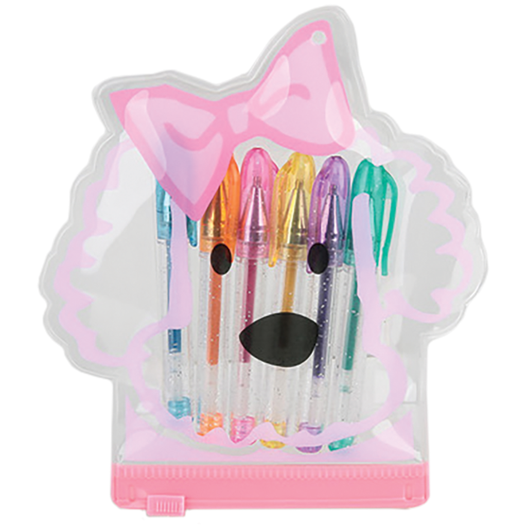 Iscream Puppy Love Mini Gel Pen Set Iscream Puppy Love Mini Gel Pen Set