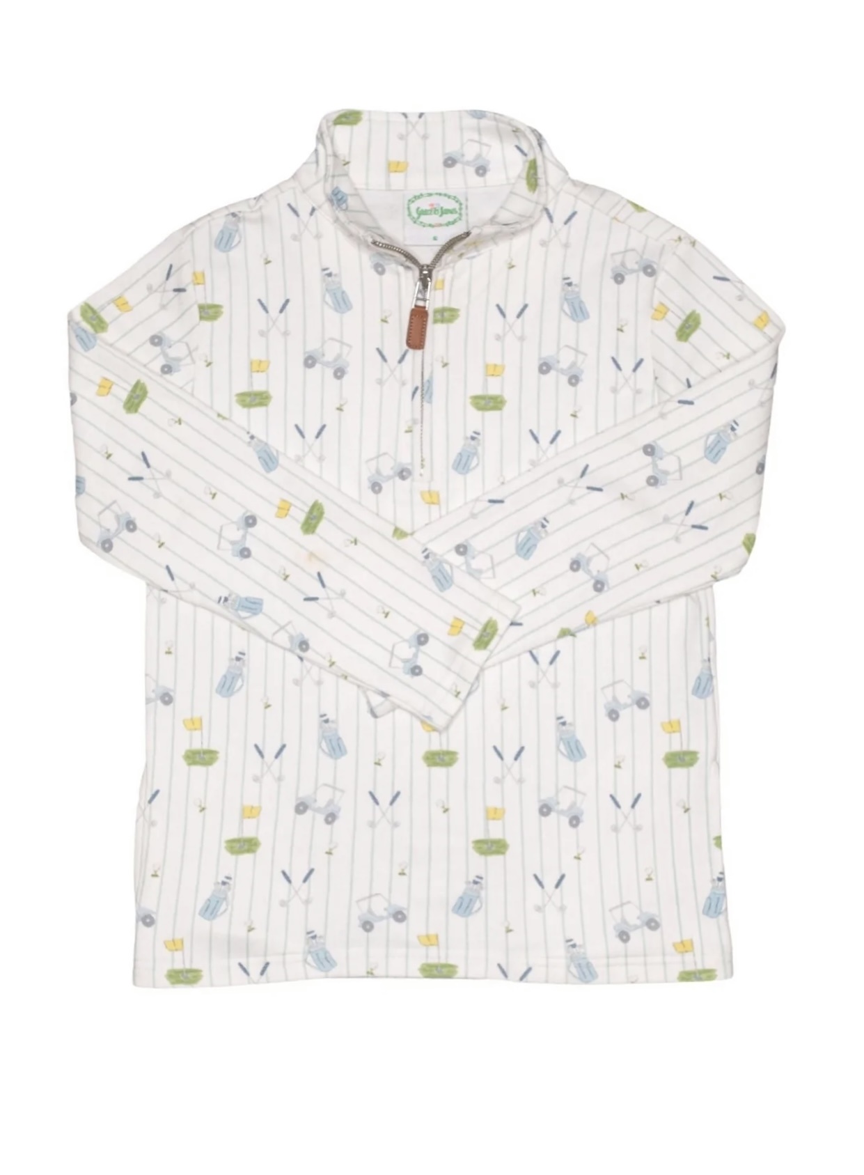 Grace & James Golf Half Zip Pullover