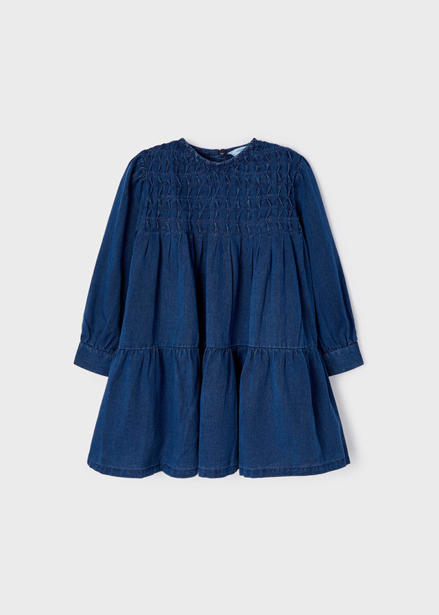 Mayoral Blue Denim Dress