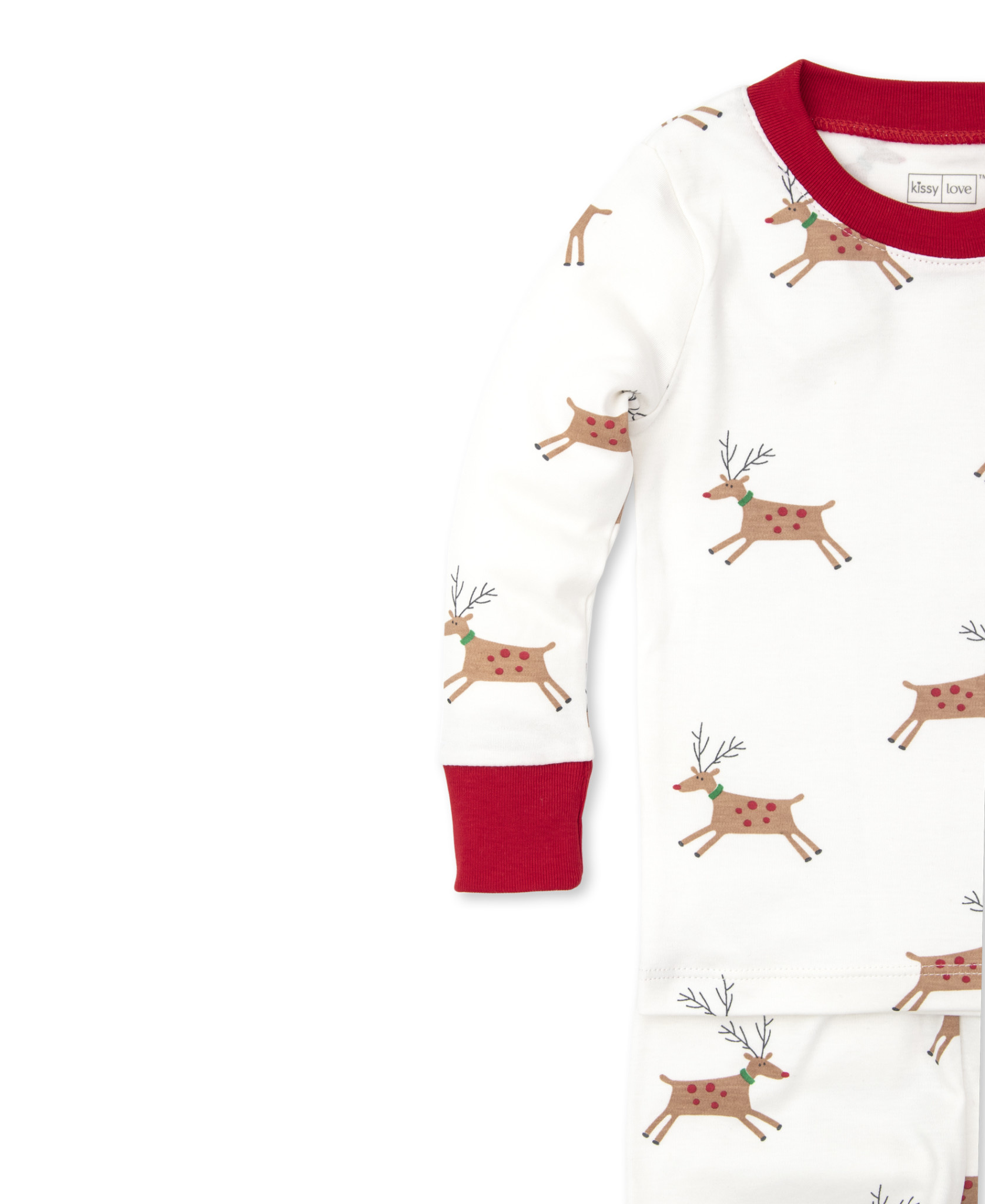 Kissy Kissy Reindeer Cheer Toddler PJs