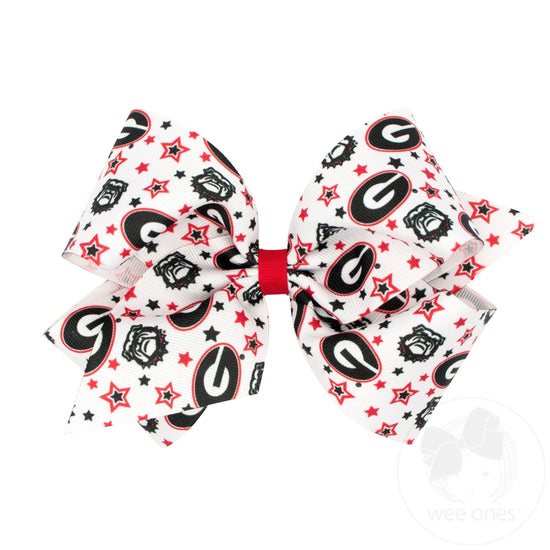 Wee Ones UGA Star King Bow
