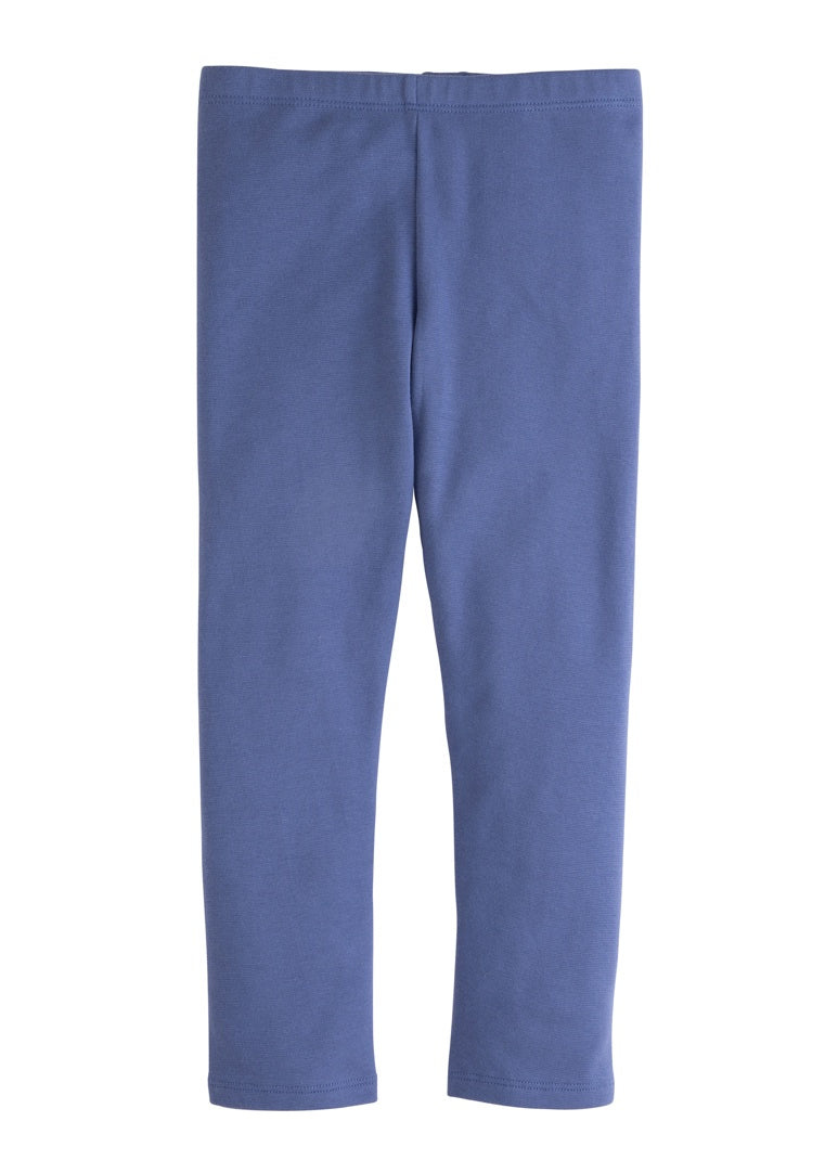 Little English Gray Blue Leggings