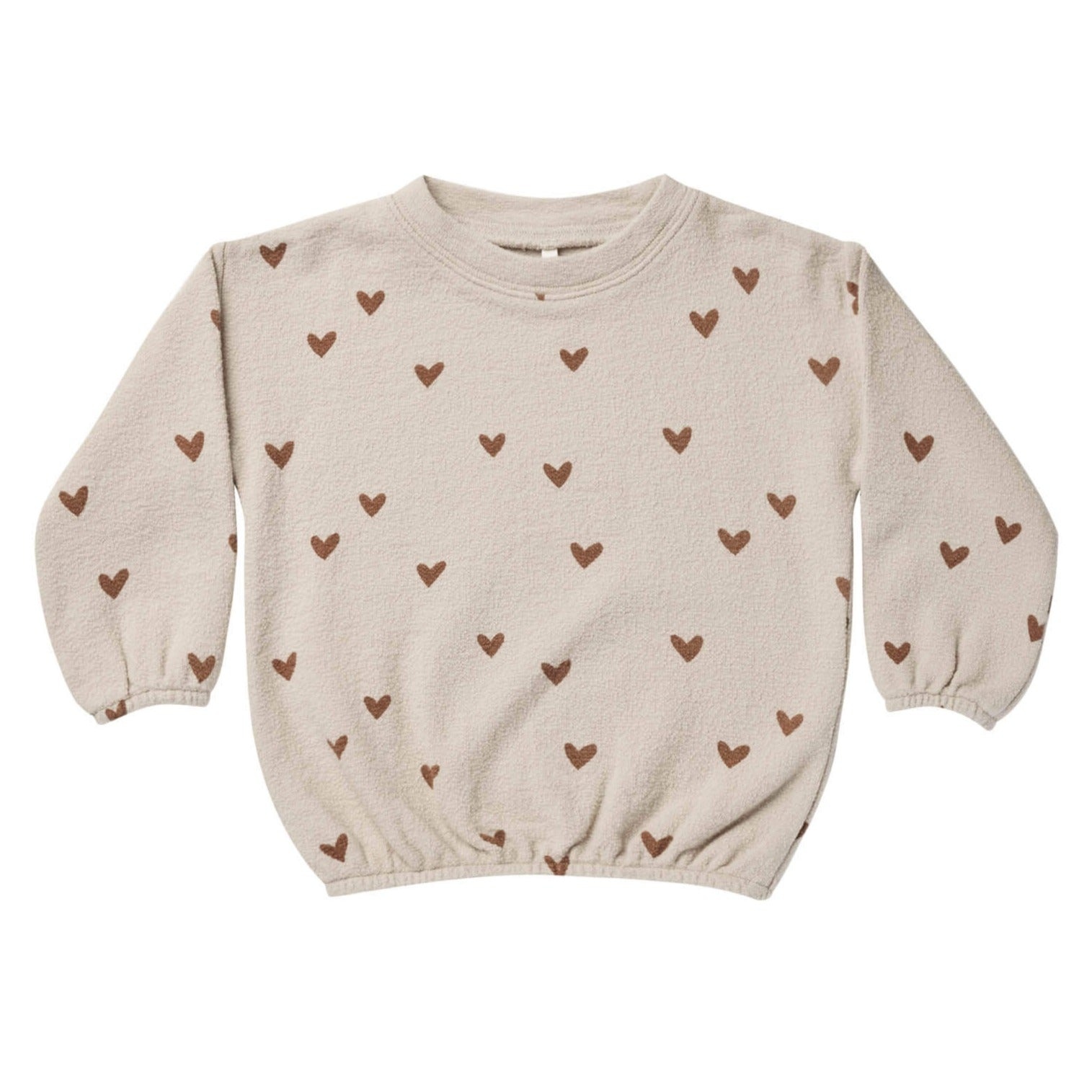 Rylee & Cru Hearts Slouchy Pullover