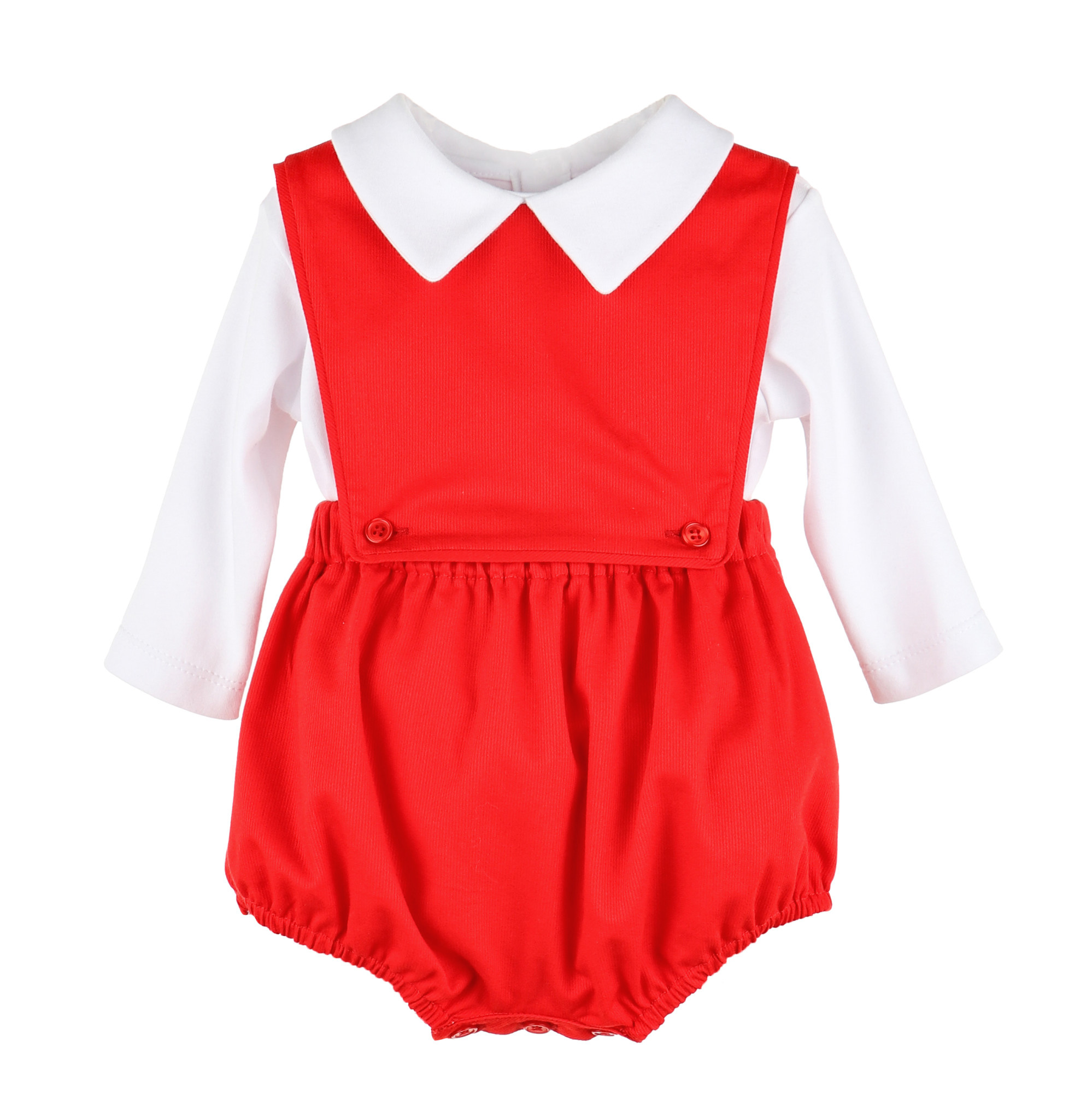 Sophie and Lucas Boys Winterberry Overall