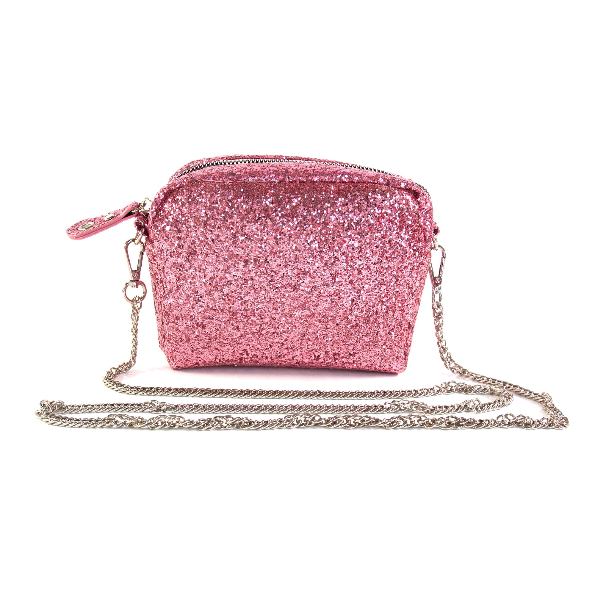 Bewaltz Pink Glitter Crossbody
