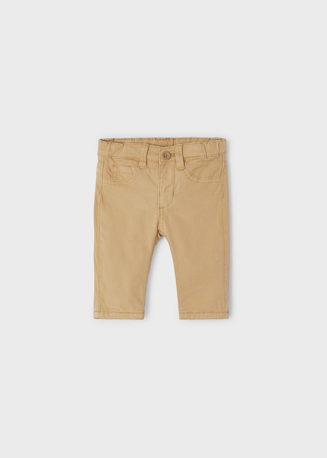 Mayoral Caramel Twill Trousers