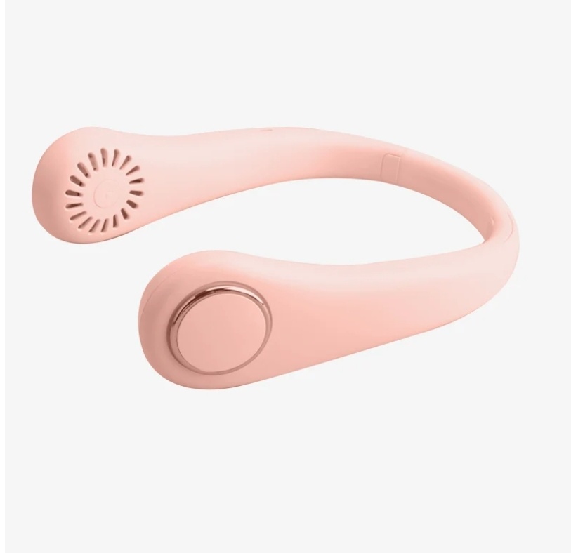 Wireless Express Pink Bladeless Neck Fan