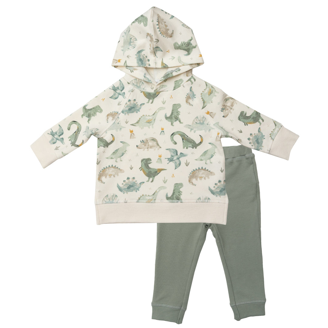 Angel Dear Crayon Dinos Hooded Sweatsuit Angel Dear Crayon Dinos Hooded Sweatsuit