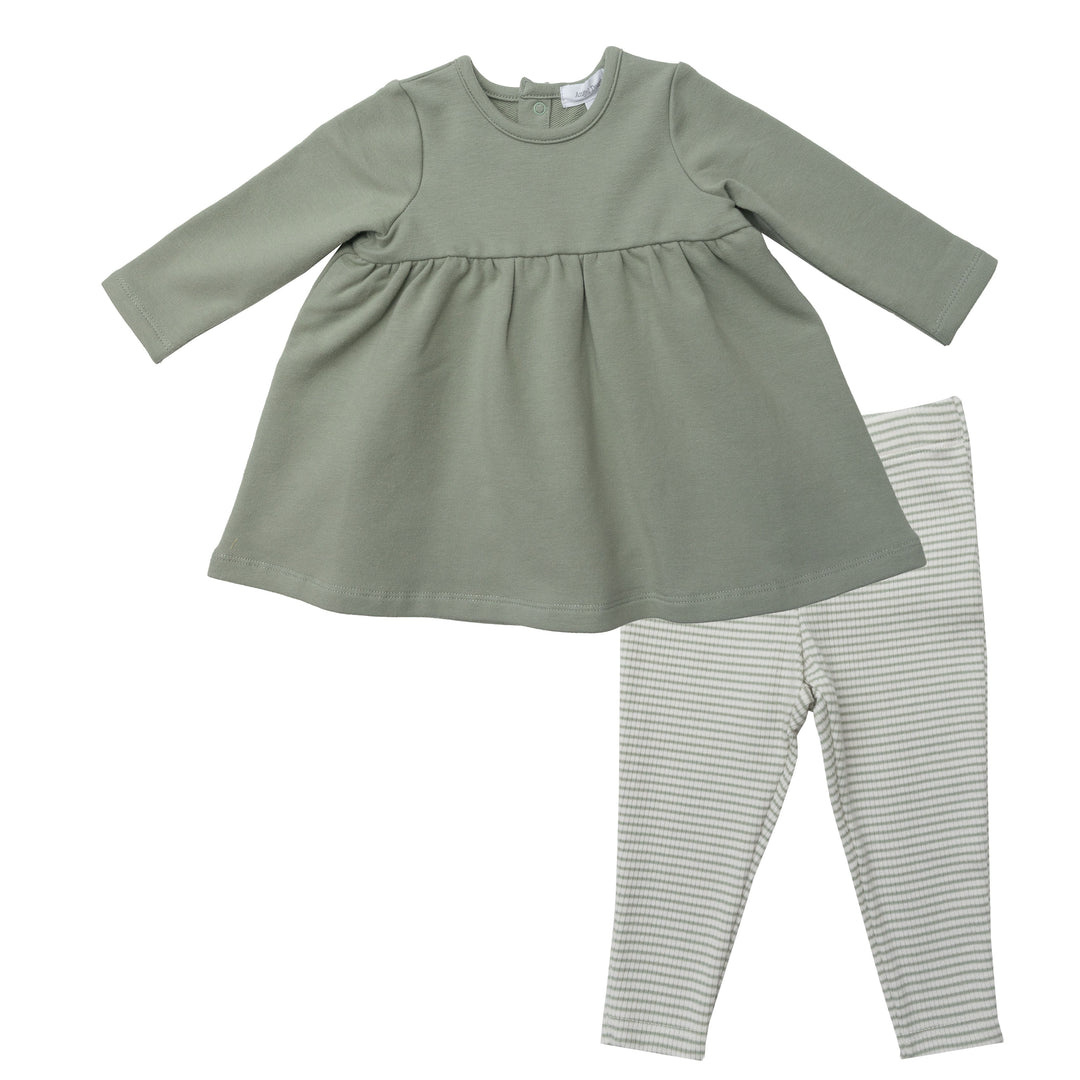 Angel Dear Seagrass Dress Set Angel Dear Seagrass Dress Set