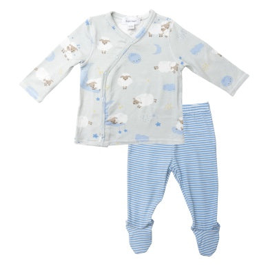 Angel Dear Blue Baby Sheep Take Me Home Set