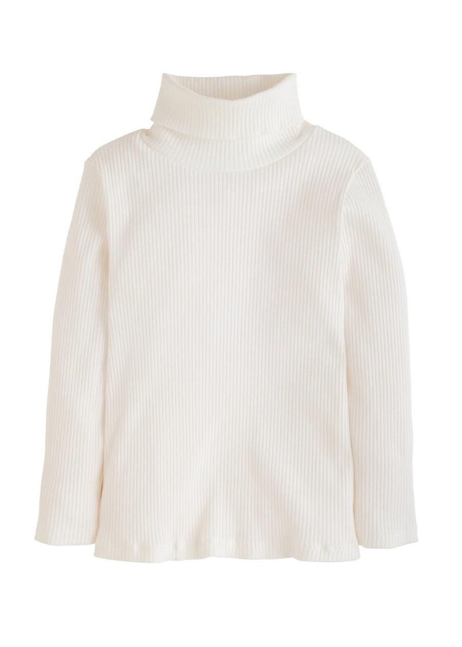 Bisby Ivory Ribbed Turtleneck