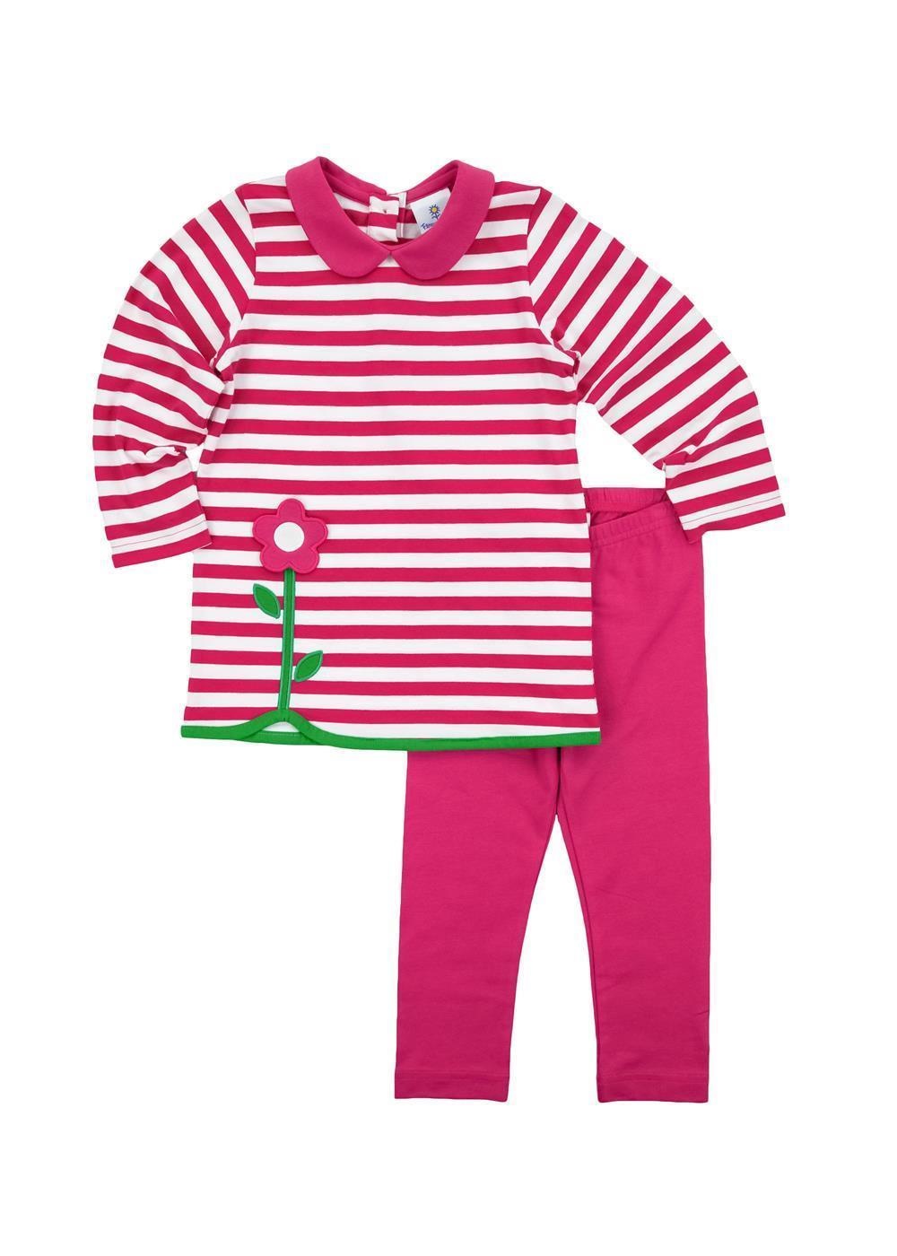 Florence Eiseman Stripe Knit Tunic Legging Set