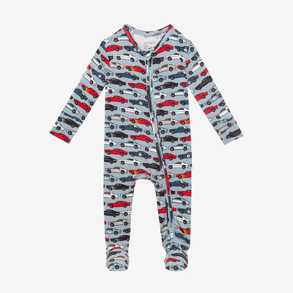 Posh Peanut Miles Zipper Footie