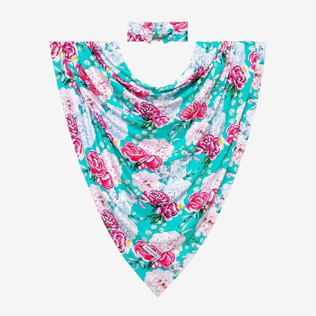 Posh Peanut Eloise Swaddle/Headwrap Set