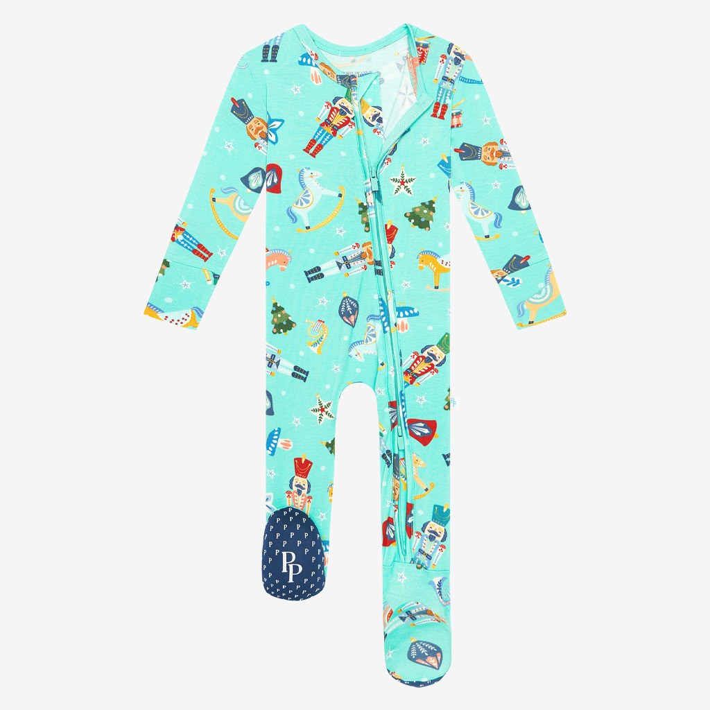 Posh Peanut Fritz Zipper Footie