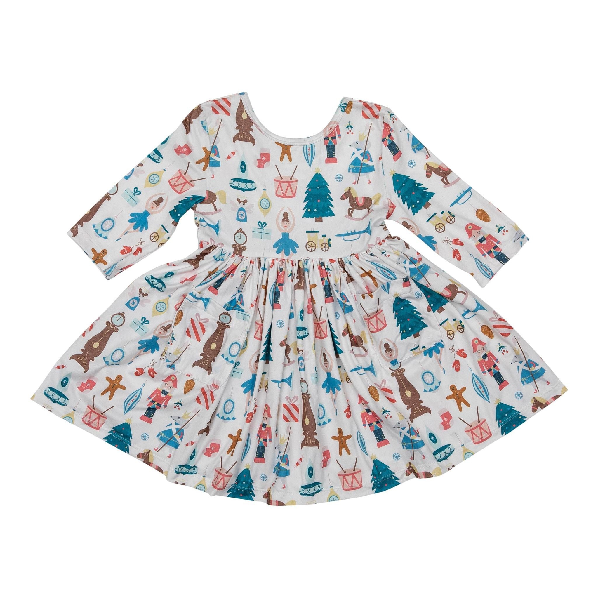 Mila & Rose Nutcracker Twirl Dress