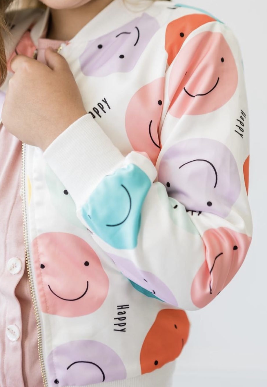 Mila & Rose Happy Days Satin Jacket