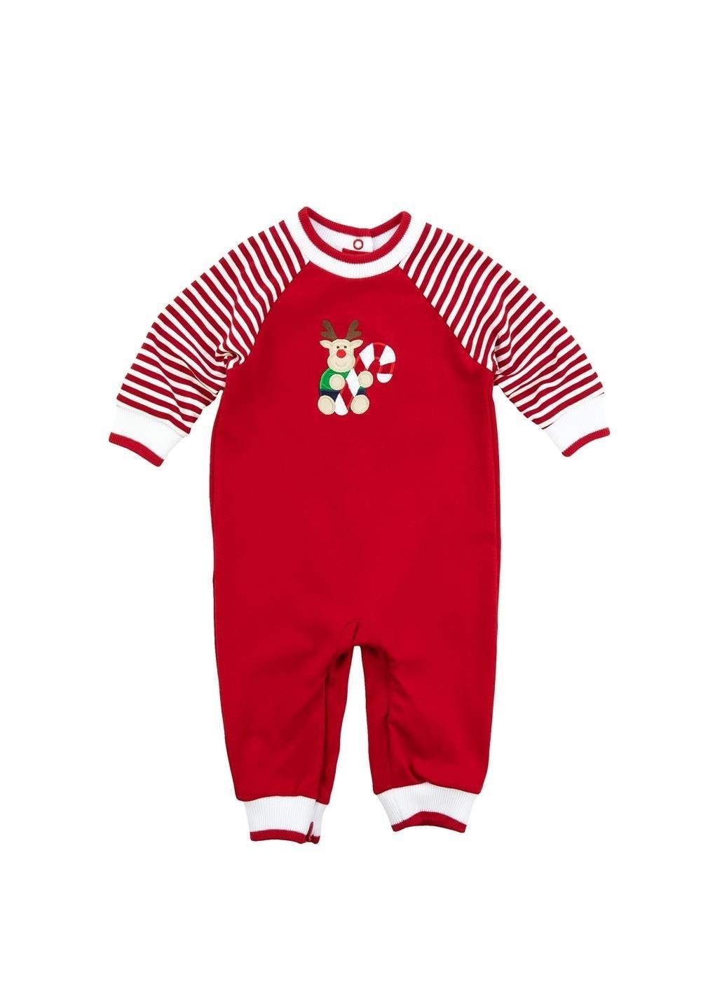 Florence Eiseman Candy Cane Reindeer Longall