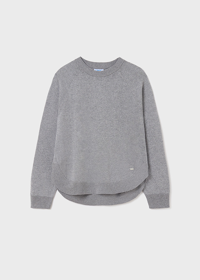 Mayoral Steel Metallic Sweater