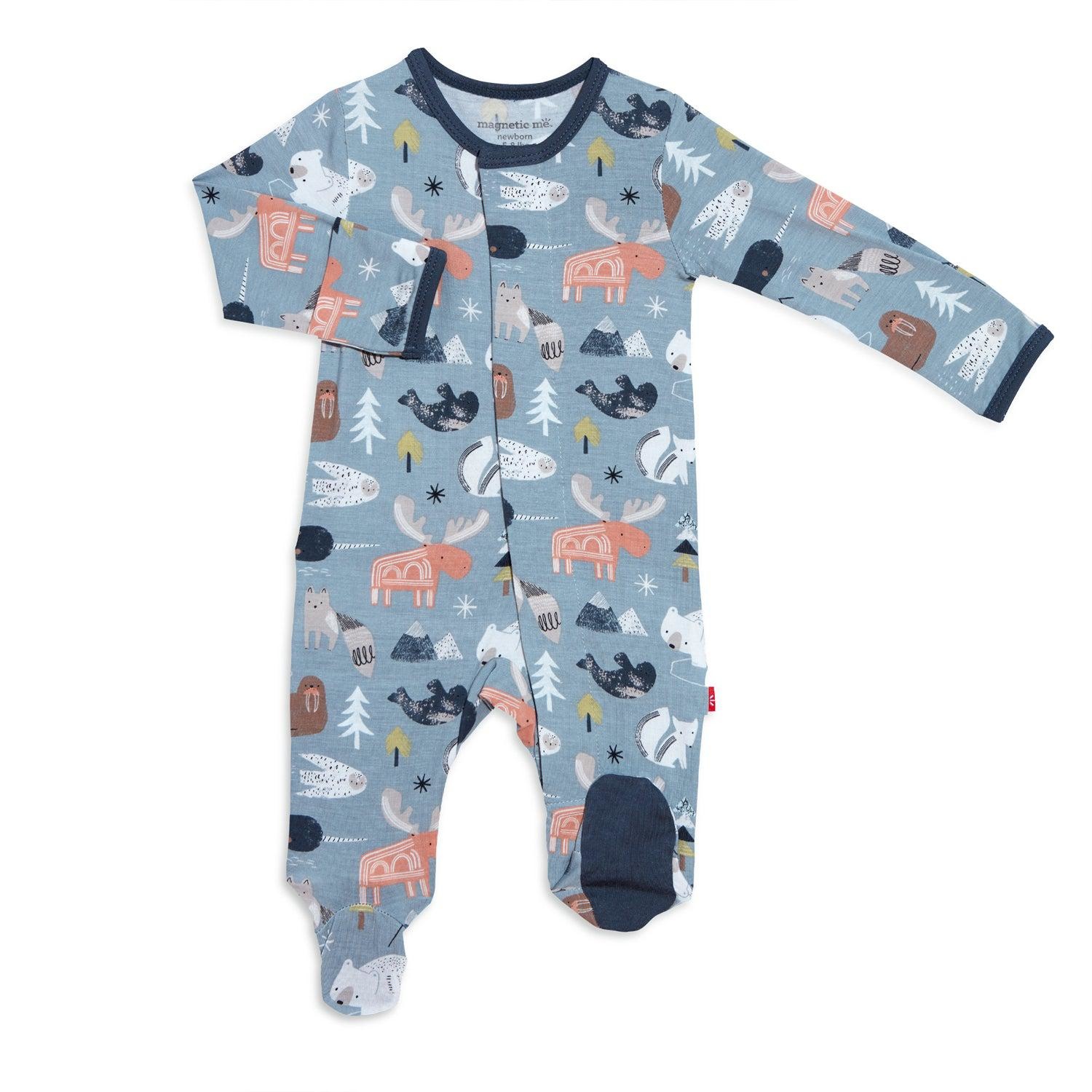 Magnificent Baby Baffin Bay Modal Footie Magnificent Baby Baffin Bay Modal Footie