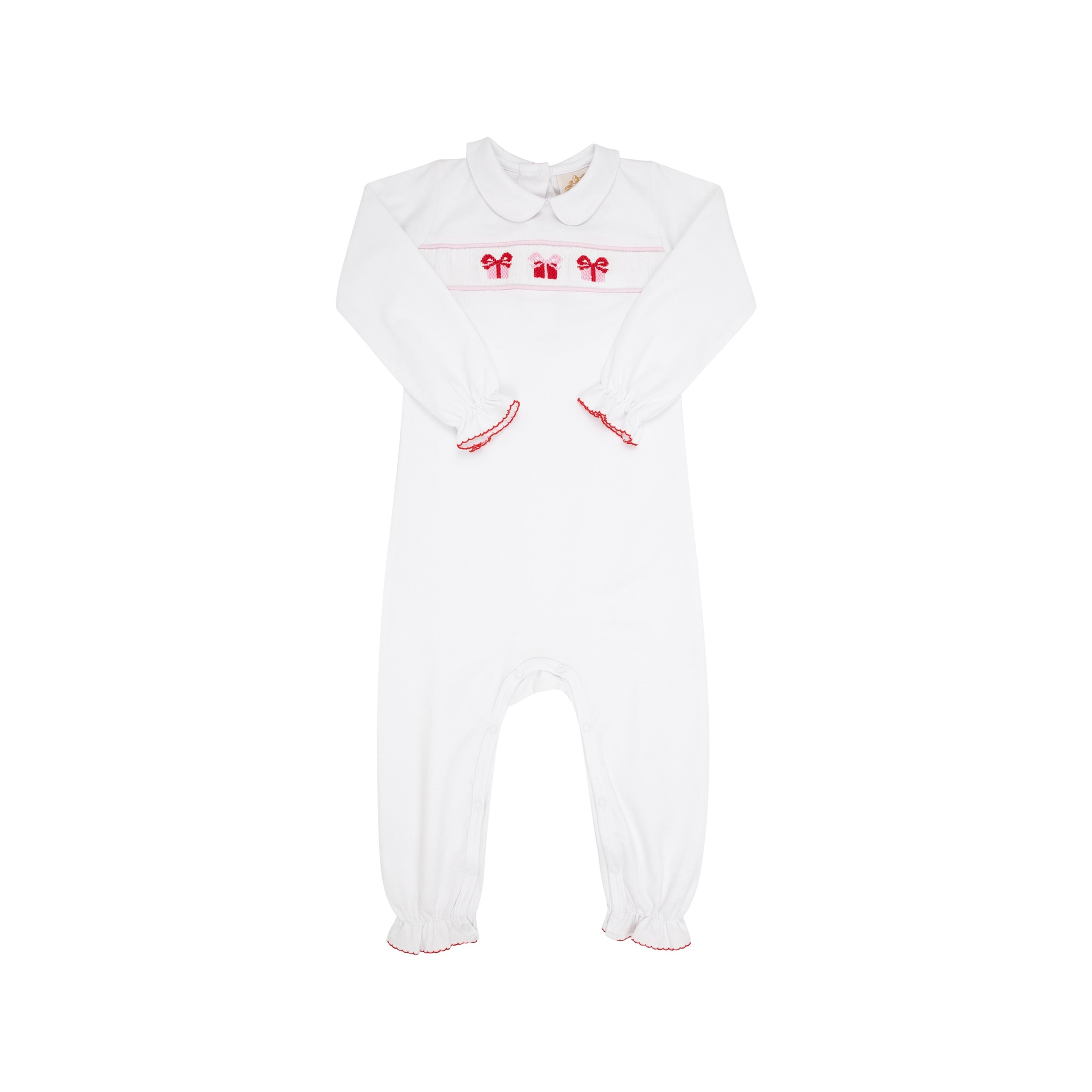 Beaufort Bonnet Pink Present Rigsby Romper Beaufort Bonnet Pink Present Rigsby Romper