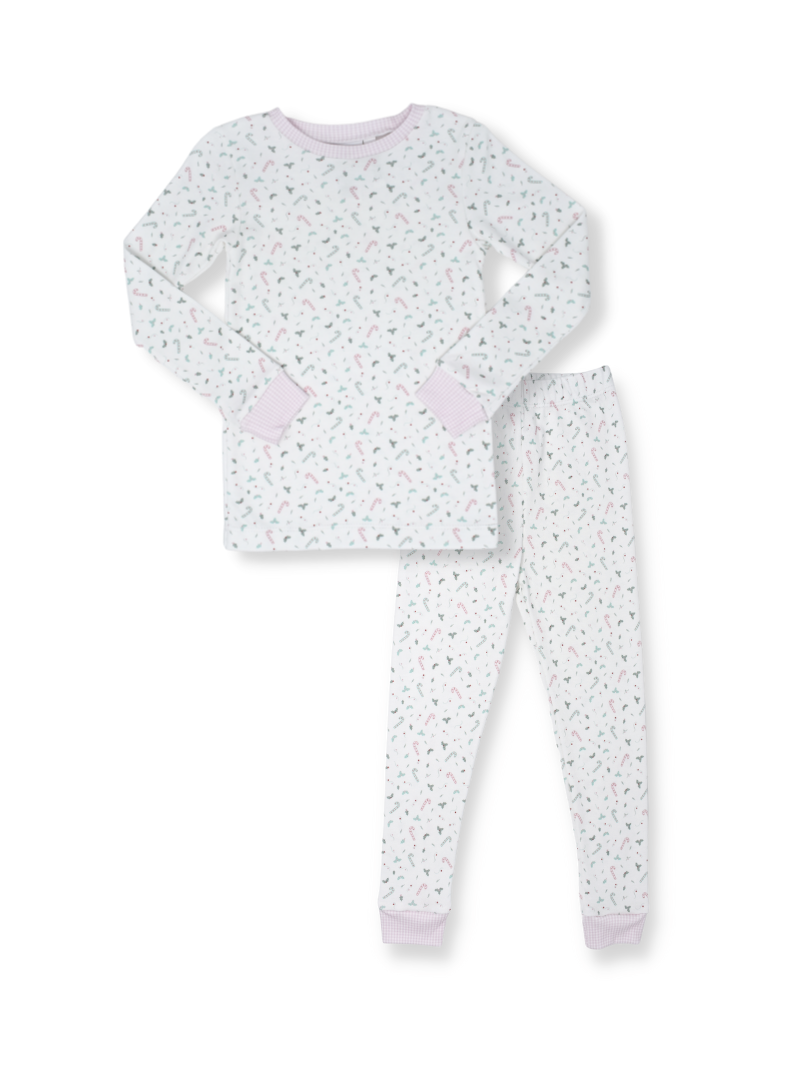 Lullaby Set Women's Holly/Candy Cane Sweet Pea PJ Set