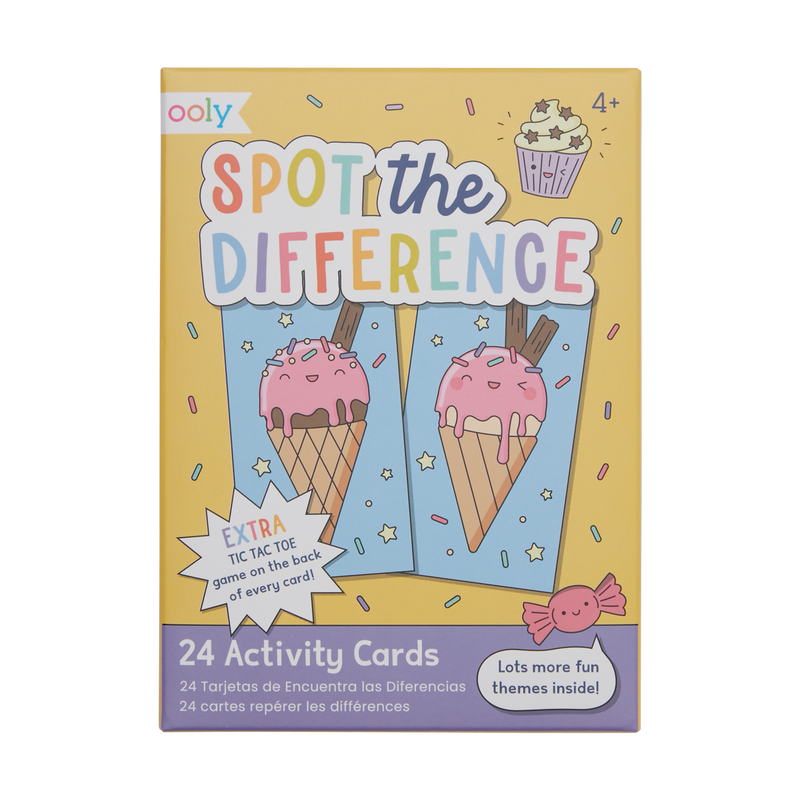 ooly. Spot the Difference Activity Cards