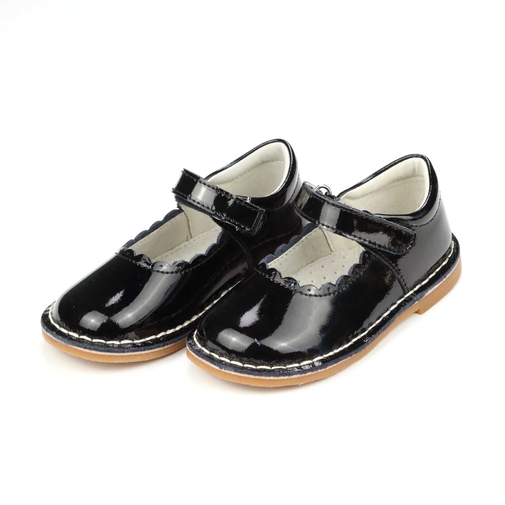 L'amour Shoes Caitlin Scalloped Mary Jane