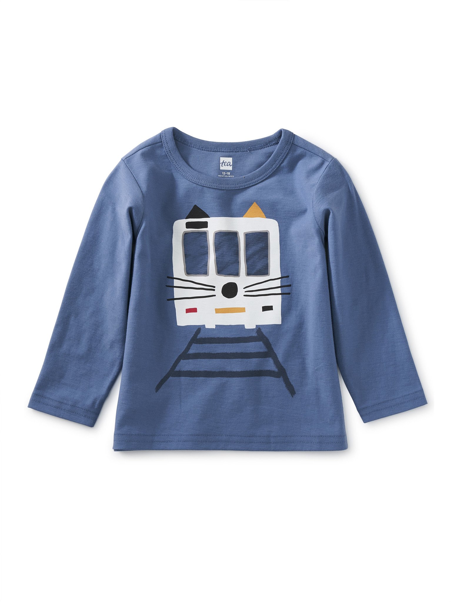 Tea Collection Cat Train Graphic Tee