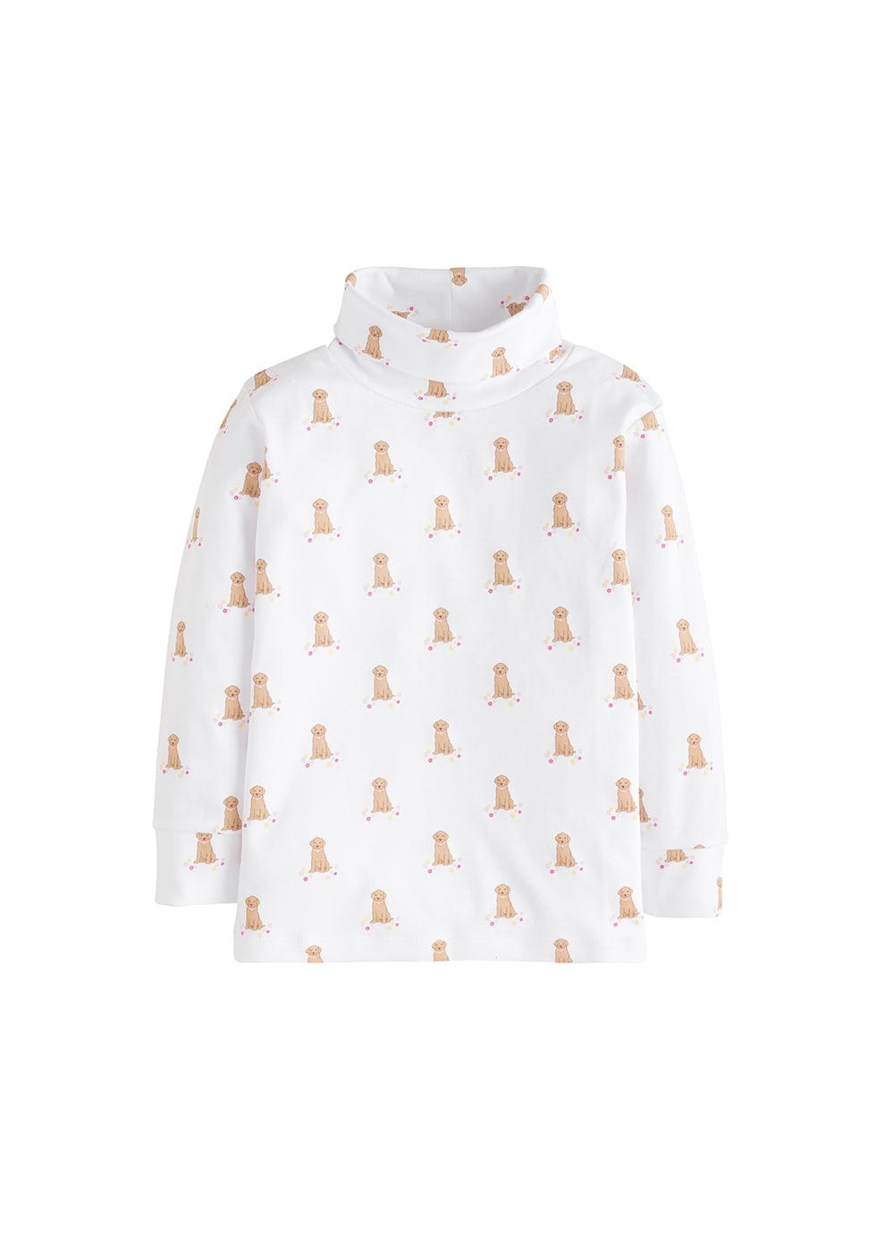 Little English Girl Lab Printed Turtleneck Little English Girl Lab Printed Turtleneck