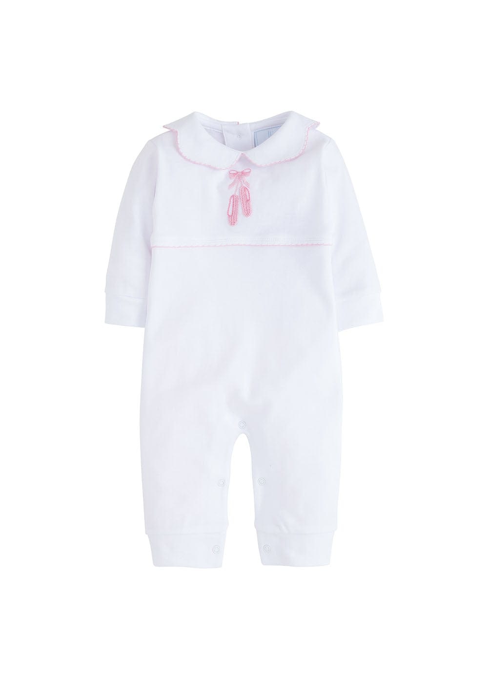 Little English Ballet Slipper Crochet Playsuit