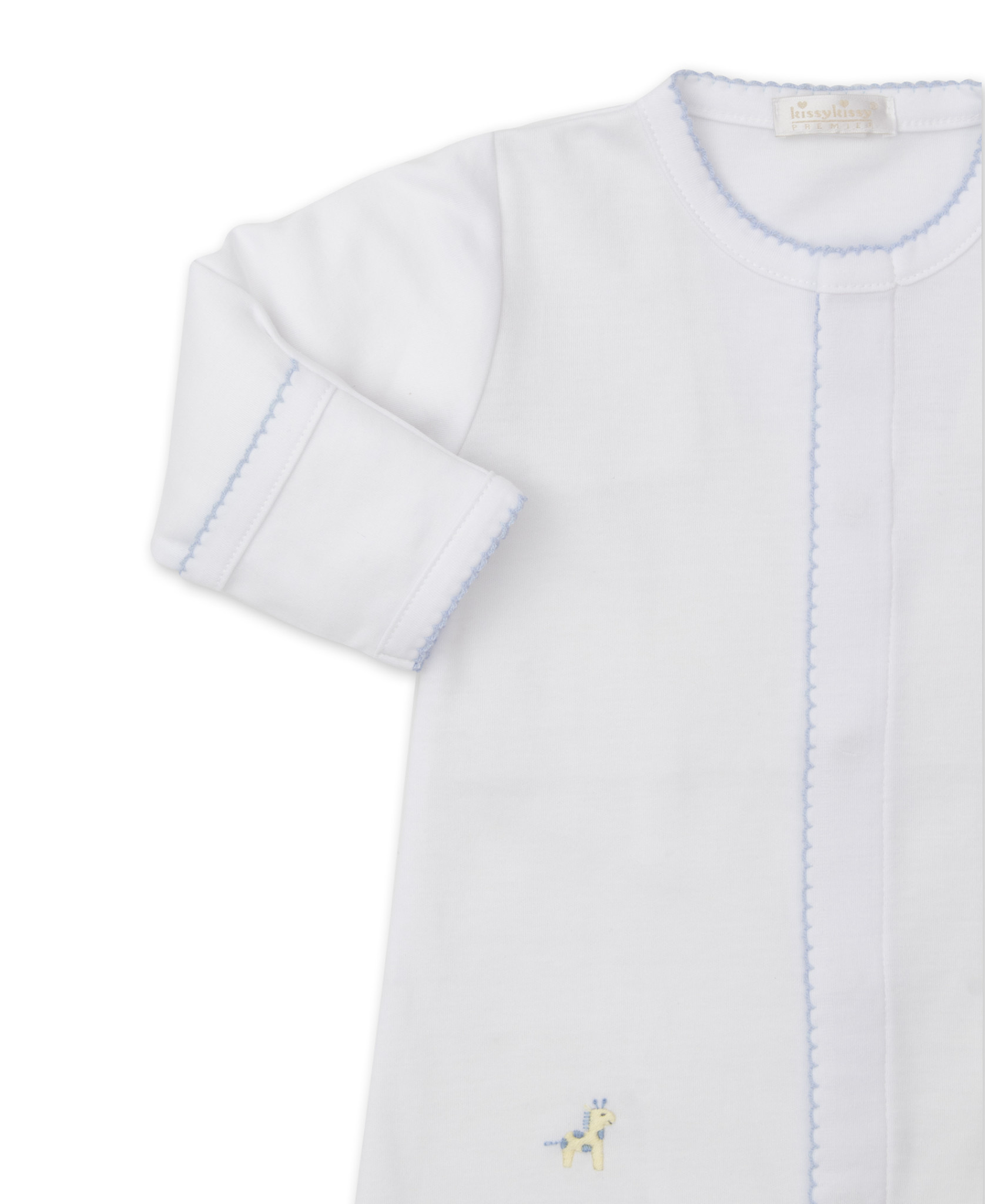 Kissy Kissy Blue/White Jungle Jury Converter Gown