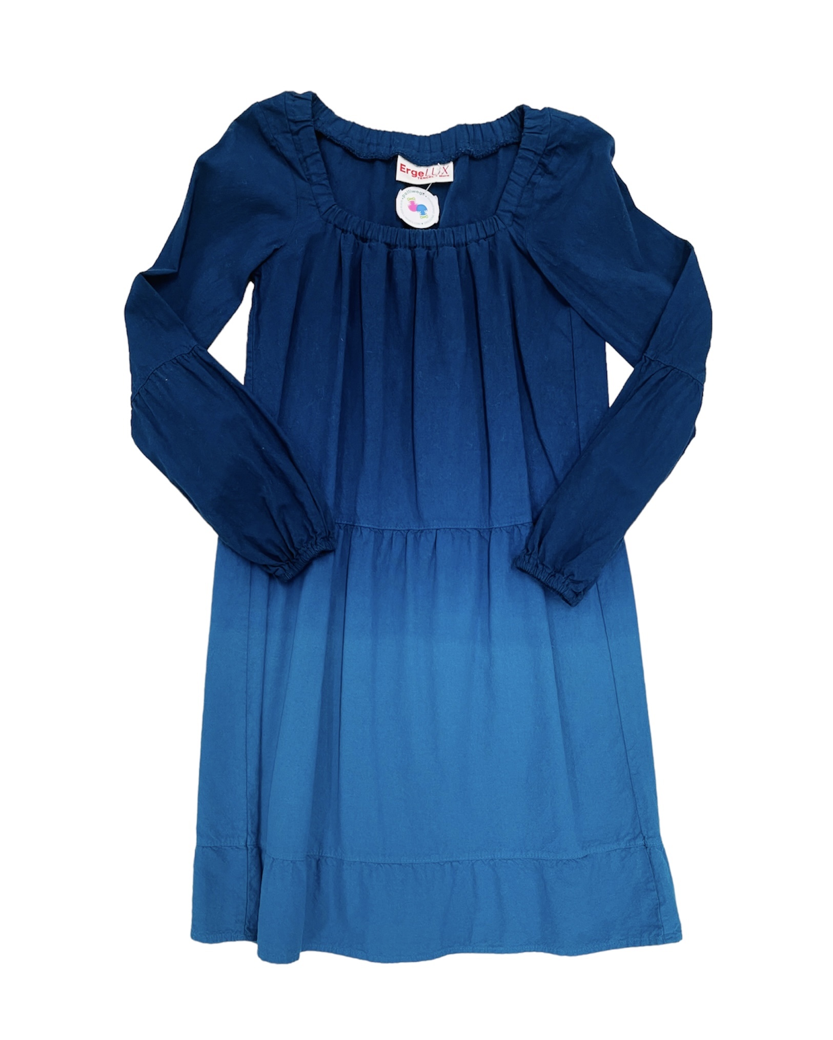 Erge Designs Navy/Teal Ombre Dress