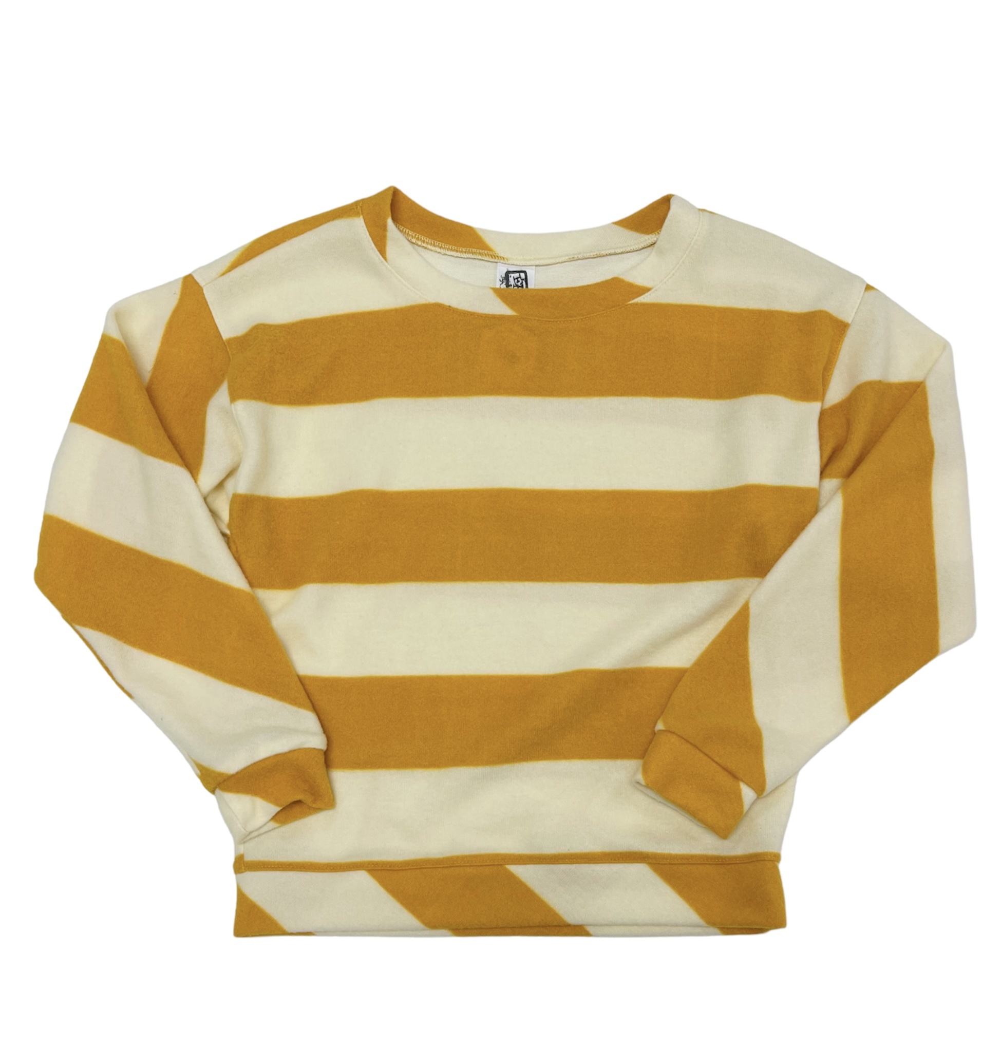 Erge Designs Yellow Rugby Stripe Top Erge Designs Yellow Rugby Stripe Top