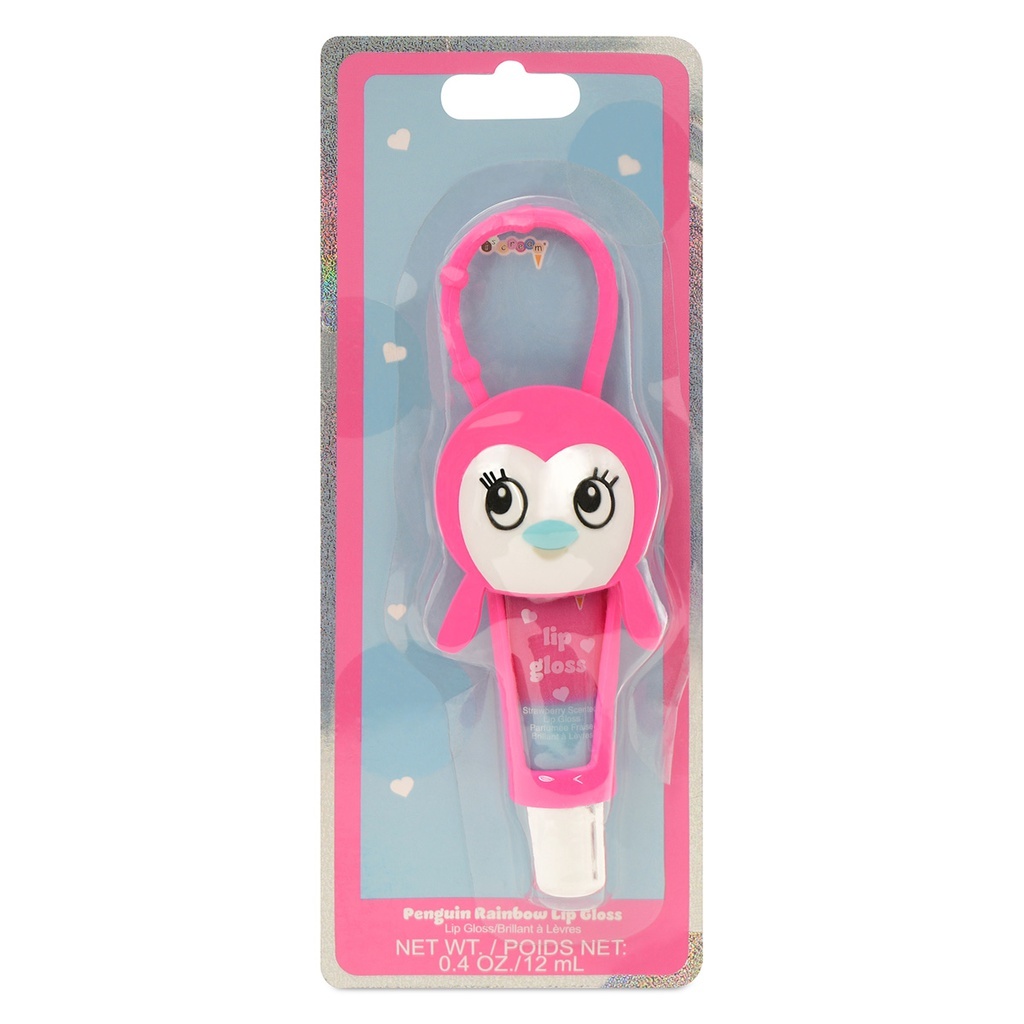 Iscream Penguin Rainbow Lip Gloss