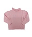 Pink Jersey Rollneck Sweater