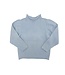 Blue Jersey Rollneck Sweater