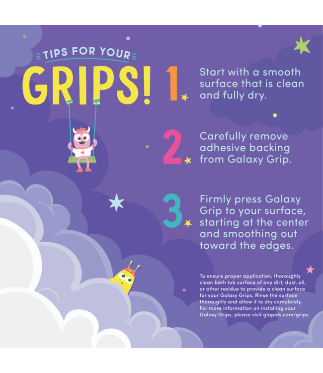 Glo Pals Galaxy Grips