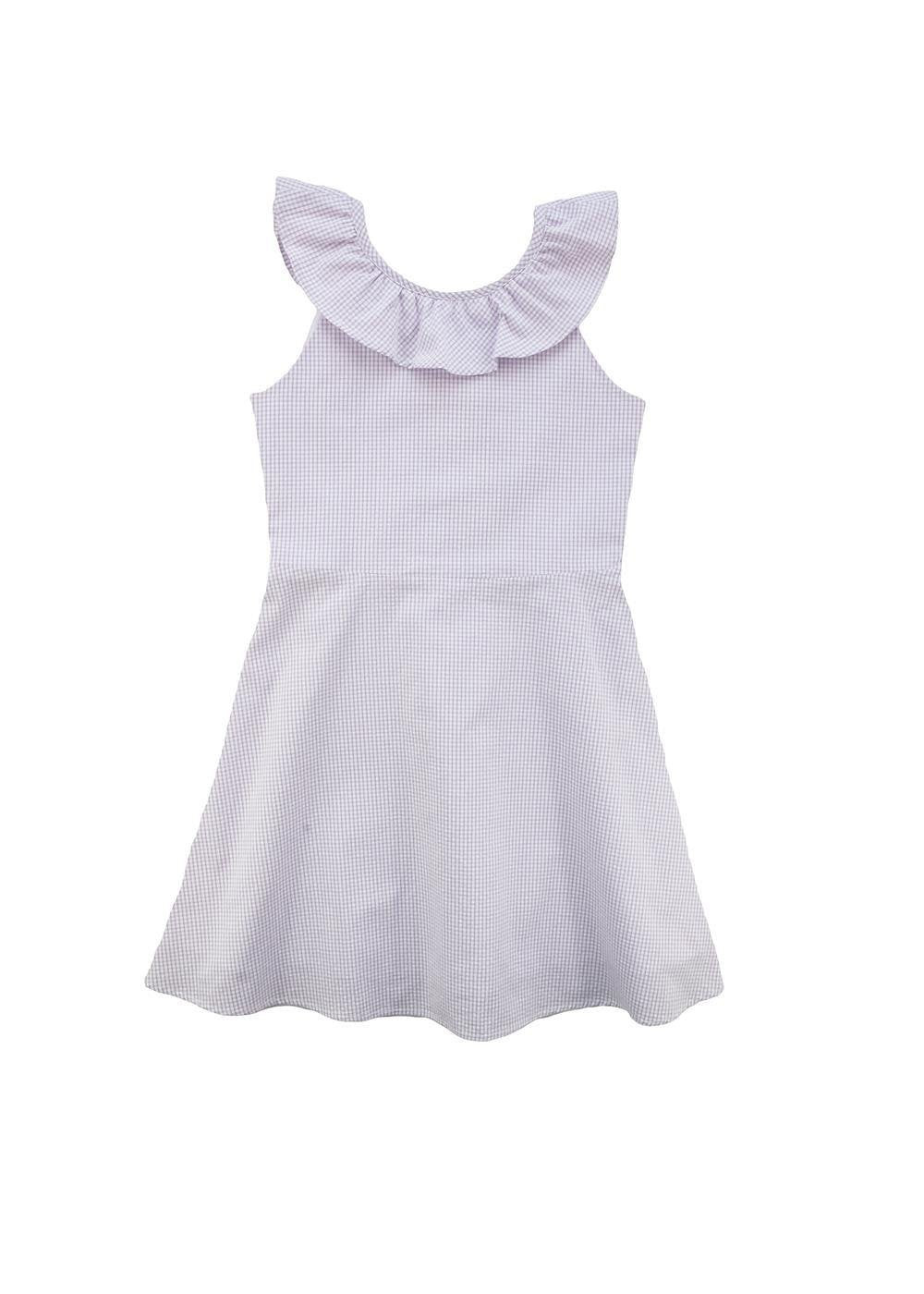 Florence Eiseman Lavender Seersucker Dress