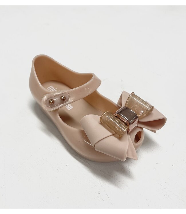 Mini Melissa Pink Glitter/Beige Mini Ultragirl Sweet IX Baby