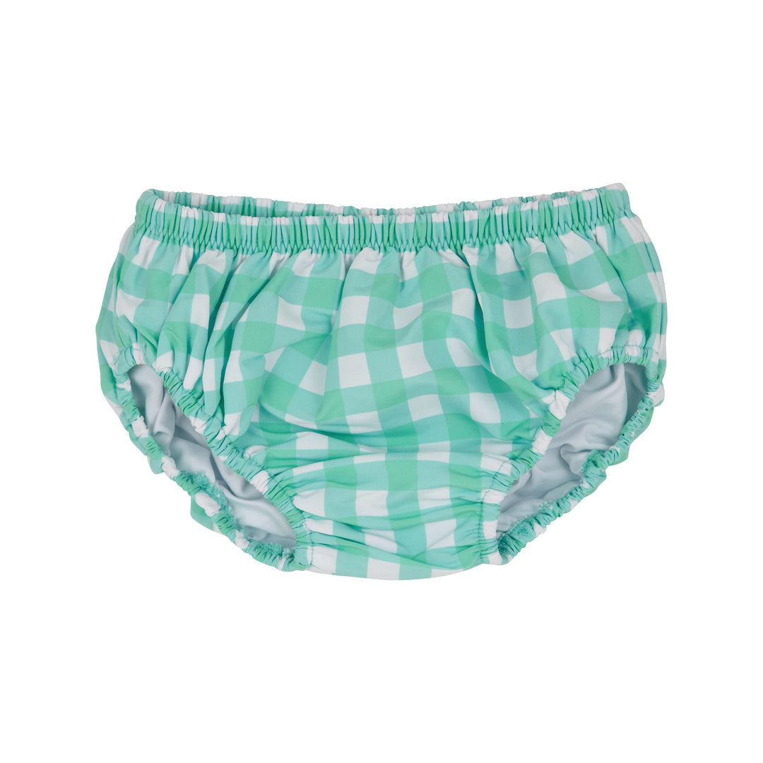 Beaufort Bonnet Grace Bay Green Gingham Beach Bum Cover