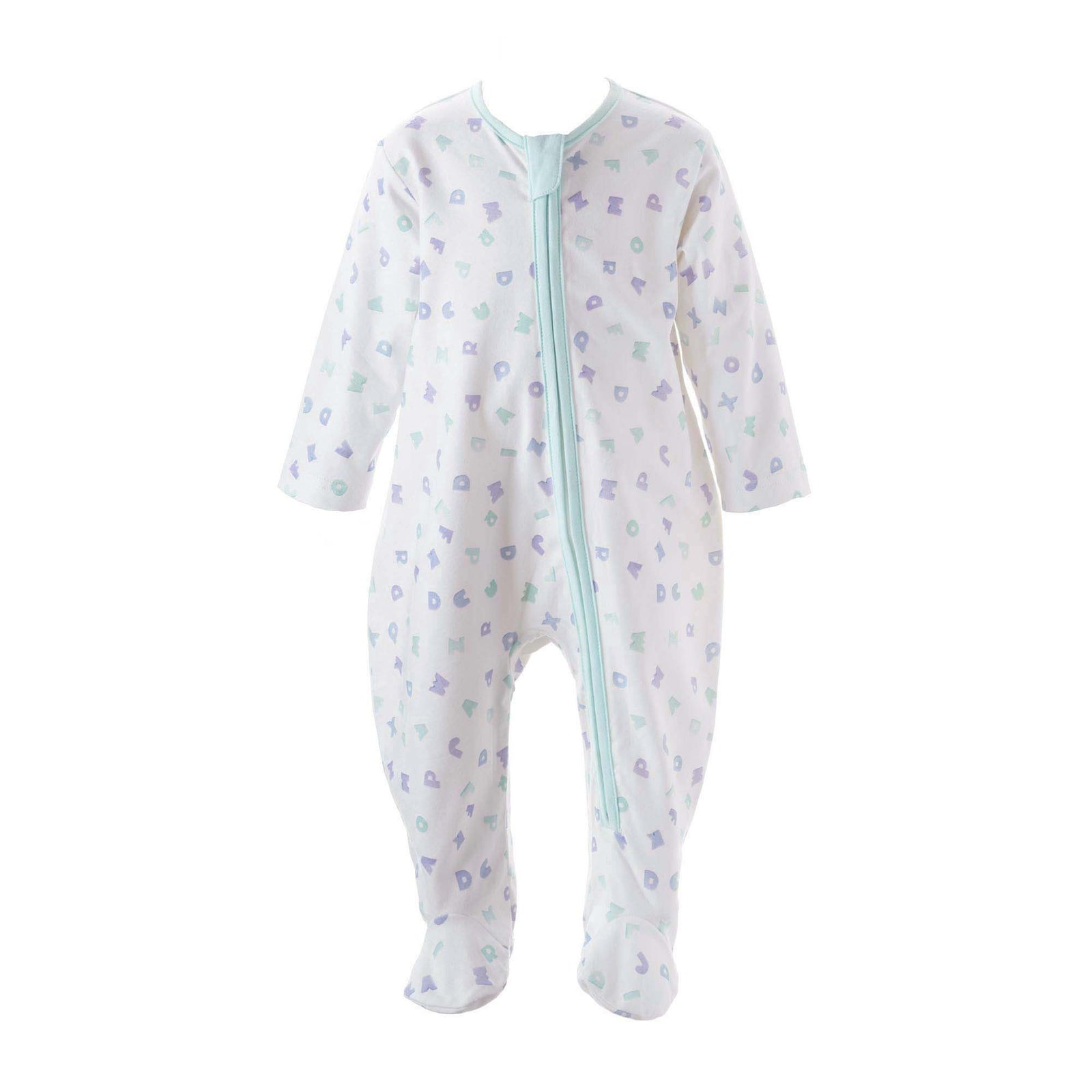 Rachel Riley Blue Letter Babygro