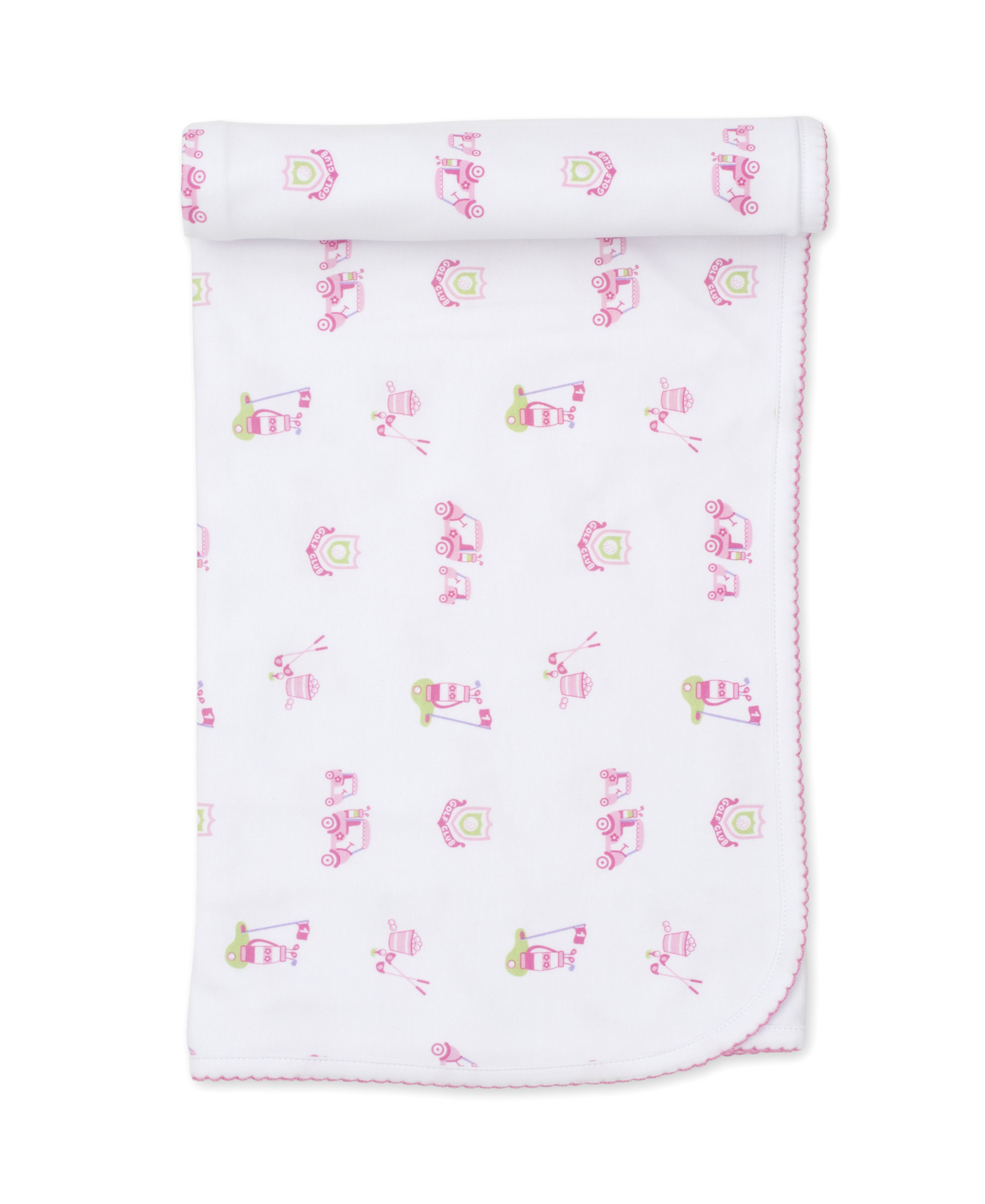 Kissy Kissy Pink Hole in One Blanket