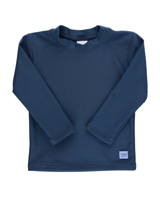 Ruffle Butts Navy Long Sleeve Rash Guard Ruffle Butts Navy Long Sleeve Rash Guard