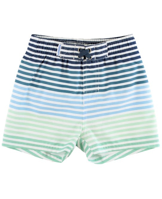 Ruffle Butts Coastal Stripe Trunks